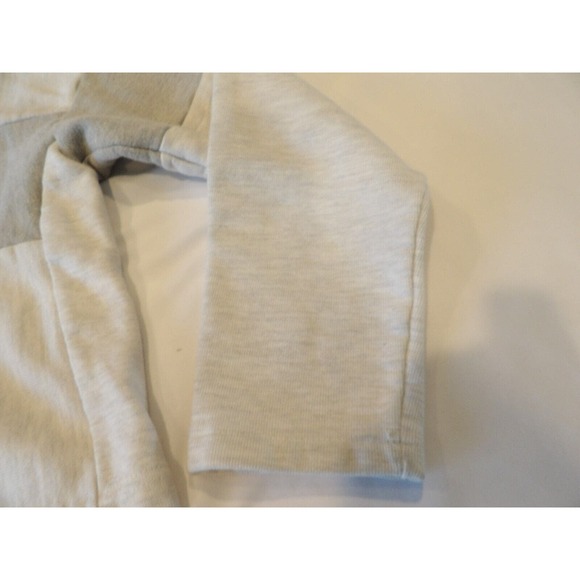 Champion Reverse Weave Vintage Hoodie Womens Medium Cropped Top Logo Gray Spello - Picture 5 of 11